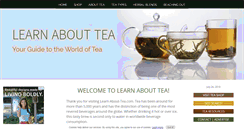 Desktop Screenshot of learn-about-tea.com