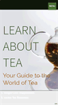 Mobile Screenshot of learn-about-tea.com